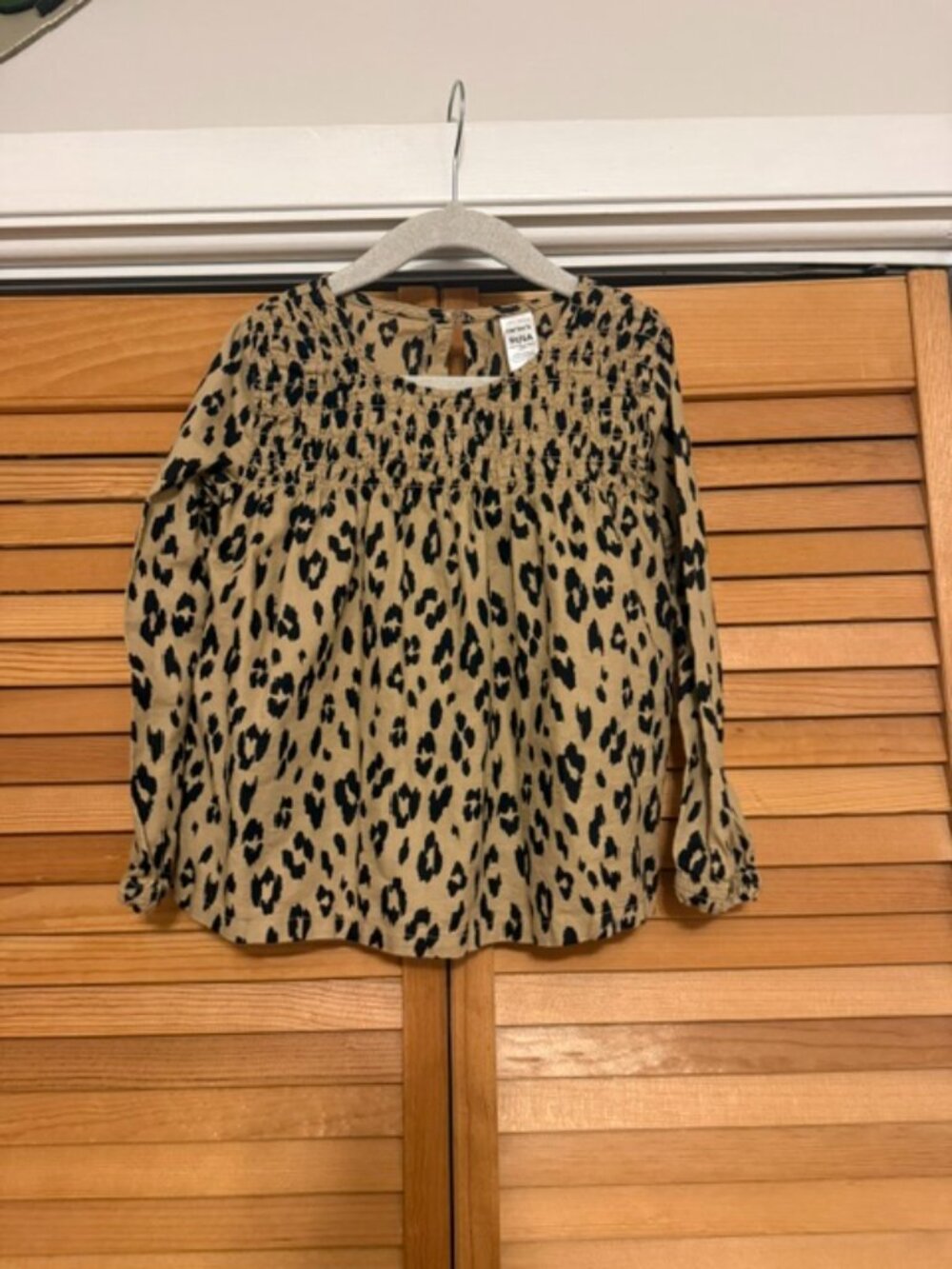 Carter's Leopard Blouse